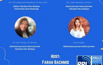 RRI “Goes to Campus” di jurusan Sastra Jerman Fakultas Ilmu Budaya