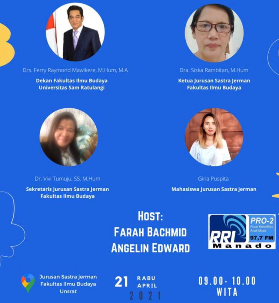 RRI “Goes to Campus” di jurusan Sastra Jerman Fakultas Ilmu Budaya